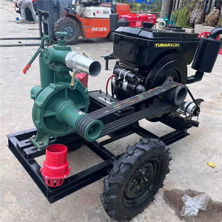 High pressure water pump, sprinkler irrigation machine, diesel water pump
