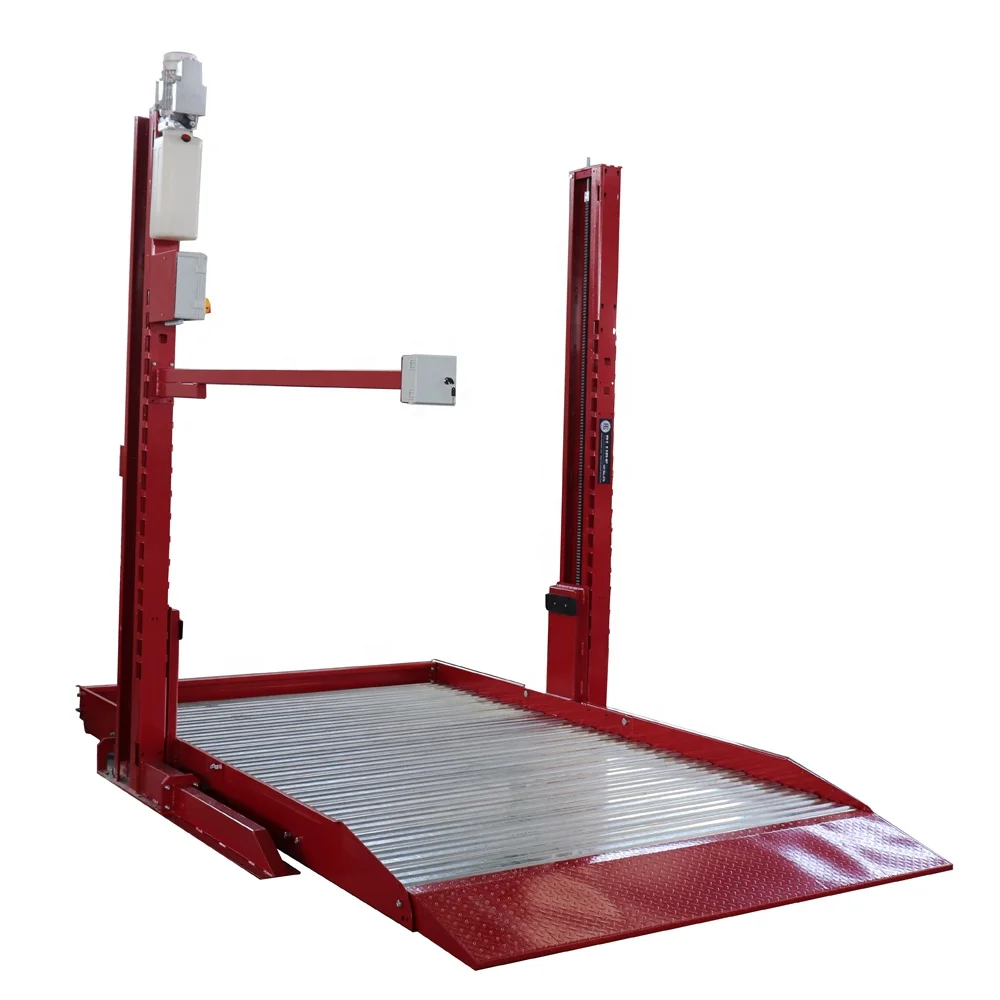 vehicle storage 2 Post Hydraulic Mechanical parking system vertical car Stackers Parking Lift
