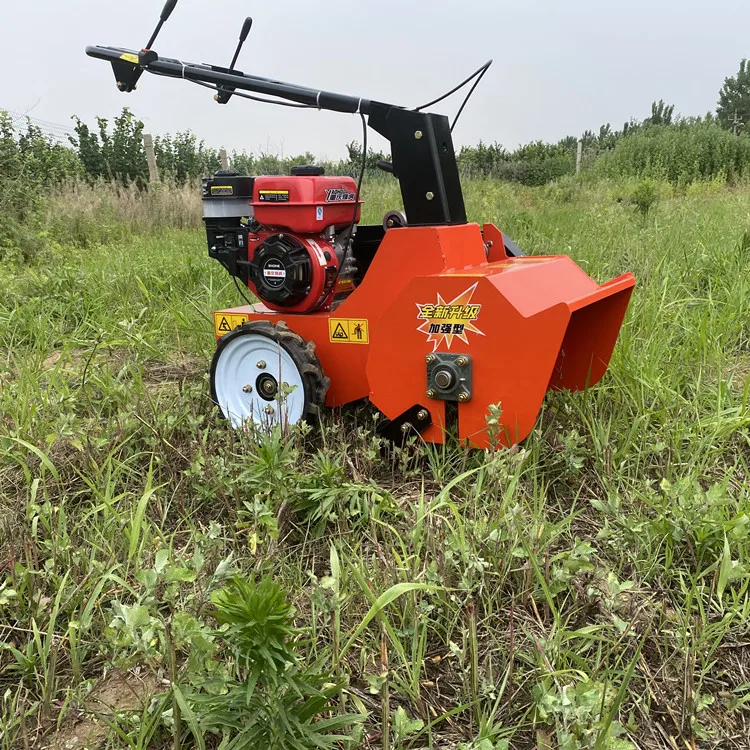 Diesel Self-Propelled Lawn Mower High Power Weeder 7.5hp Wasteland Tall Grass Weeder