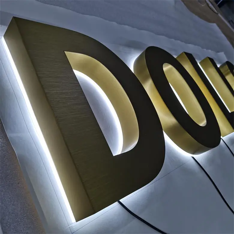 Koncept Personalized Acrylic Logo Business Wall Workshop Cafe Salon Logo Light