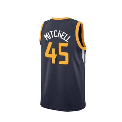 Customized Donovan Mitchell Jersey Design Basketball Shorts Sublimated #45 Donovan Mitchell Basketball Jersey/ Uniform