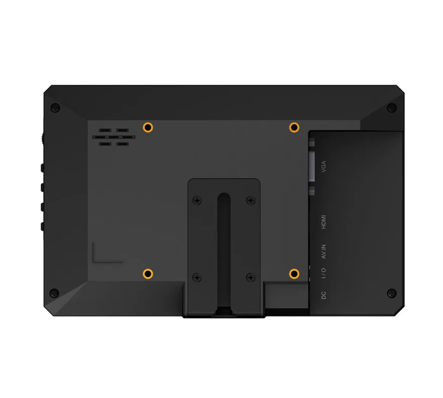 7 Inch capacitive Car Headrest Monitor Touch Screen with HDMI DVI VGA AV Inputs 16:9