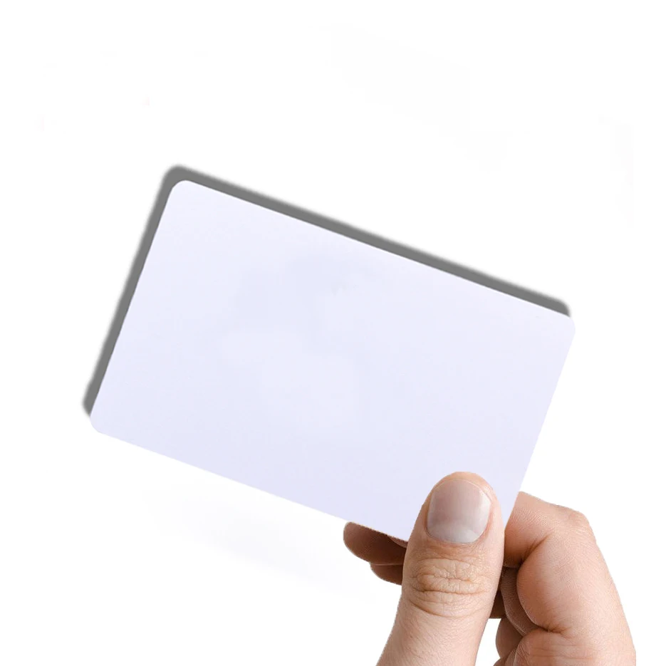 Wholesale Custom Printable Smart White 13.56mhz RFID NFC Mifare Ntag213 Ntag215 Blank Nfc Card