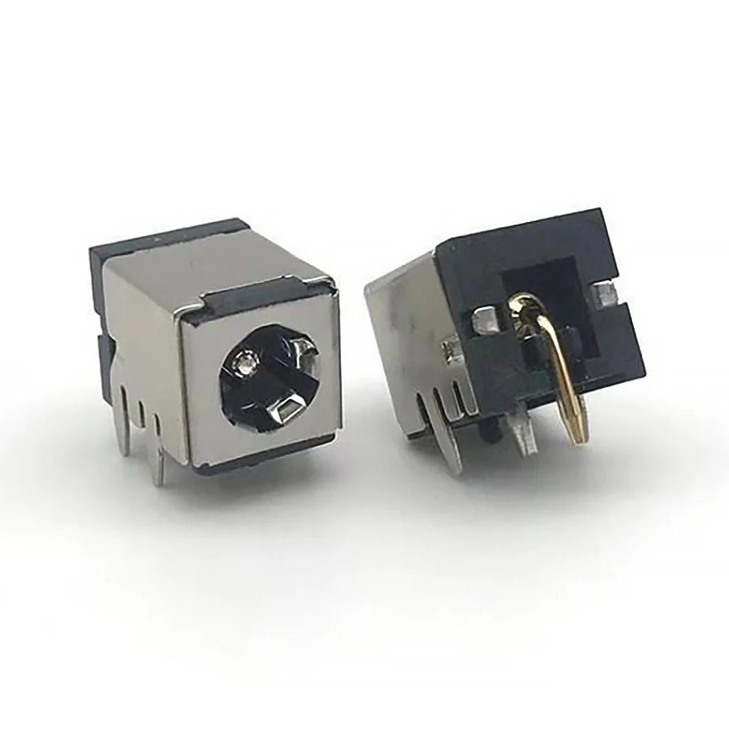 DC Power Plug Male Connector with Bare Leads OD: 5.5mm ID: 2.5mm dc power jack connector