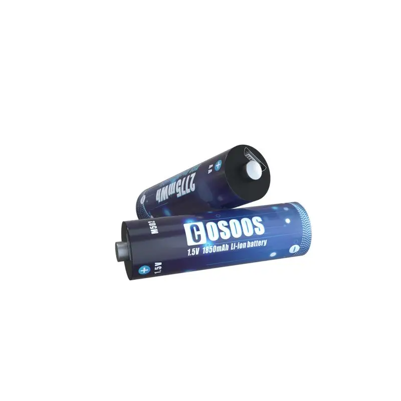 Fast delivery cheap 1850 mAh Lithium USB Rechargeable AA Battery