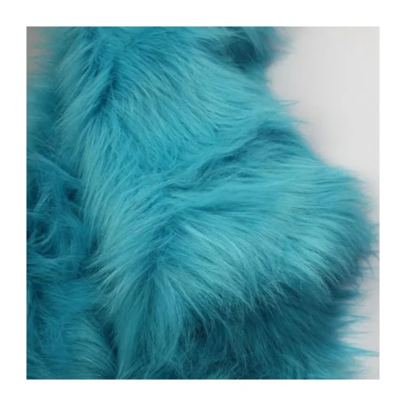 Perfect quality fake faux rabbit fur plush fabric Soft Color Plush Rabbit Faux Fur Fabric