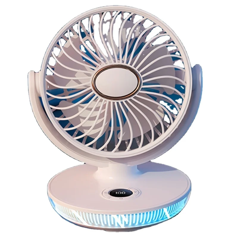 Wholesale multi-functional wall-mounted fan with timed LED power display for desktop fan