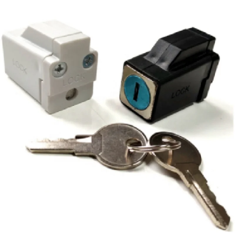 Durable Zinc Alloy Sliding Window Shield Security Locks for Doors & Windows 2-Keys with Durable Window Locks