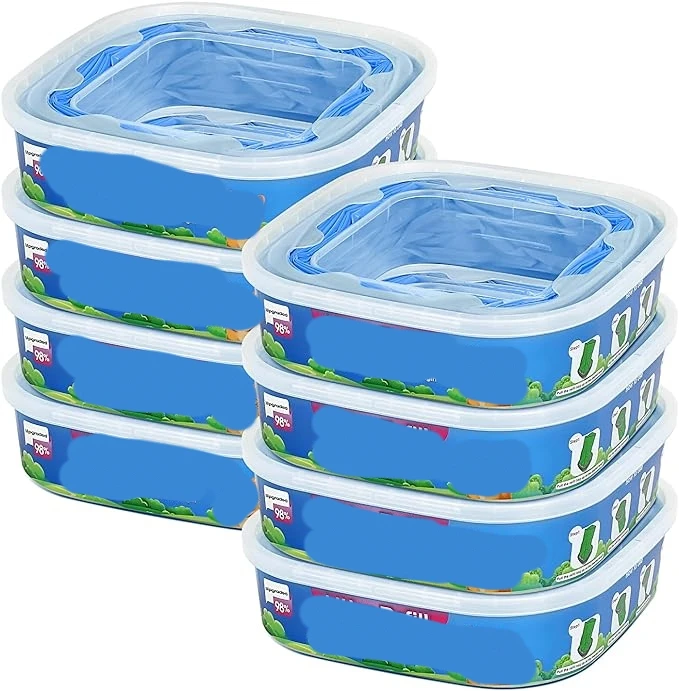 Cat Litter Refill Odor Control Cat Litter Bags Litter Locker Pail Refill  Pet Waste Bags Box Accessories Diaper Refill Bags