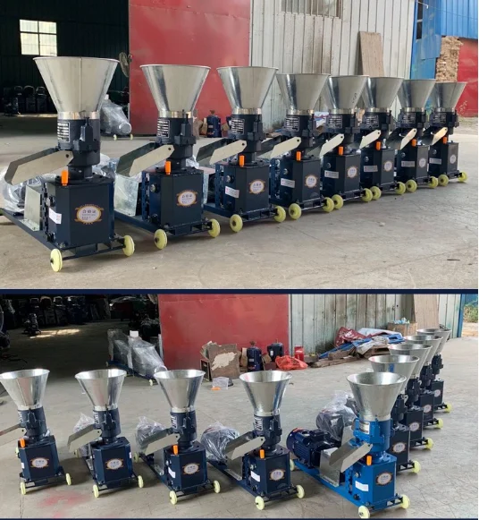 Industrial poultry animal feed pellet quail fish turkey feed processing machines