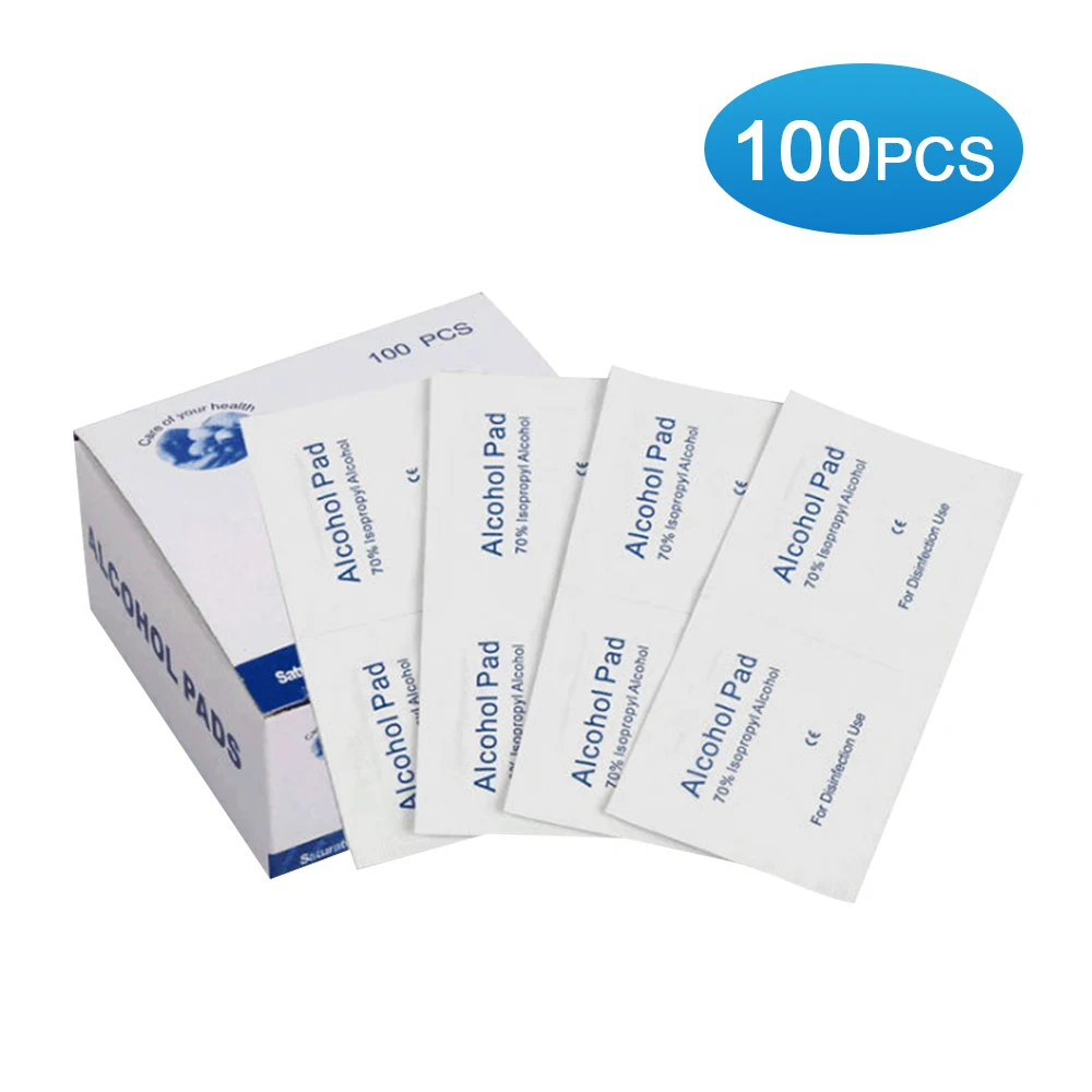 Sanitary Hand Wipes Eco-Friendly Clean Multi-purpose 70% Isopropyl Alcohol Prep Pad alcohol IPA wipes