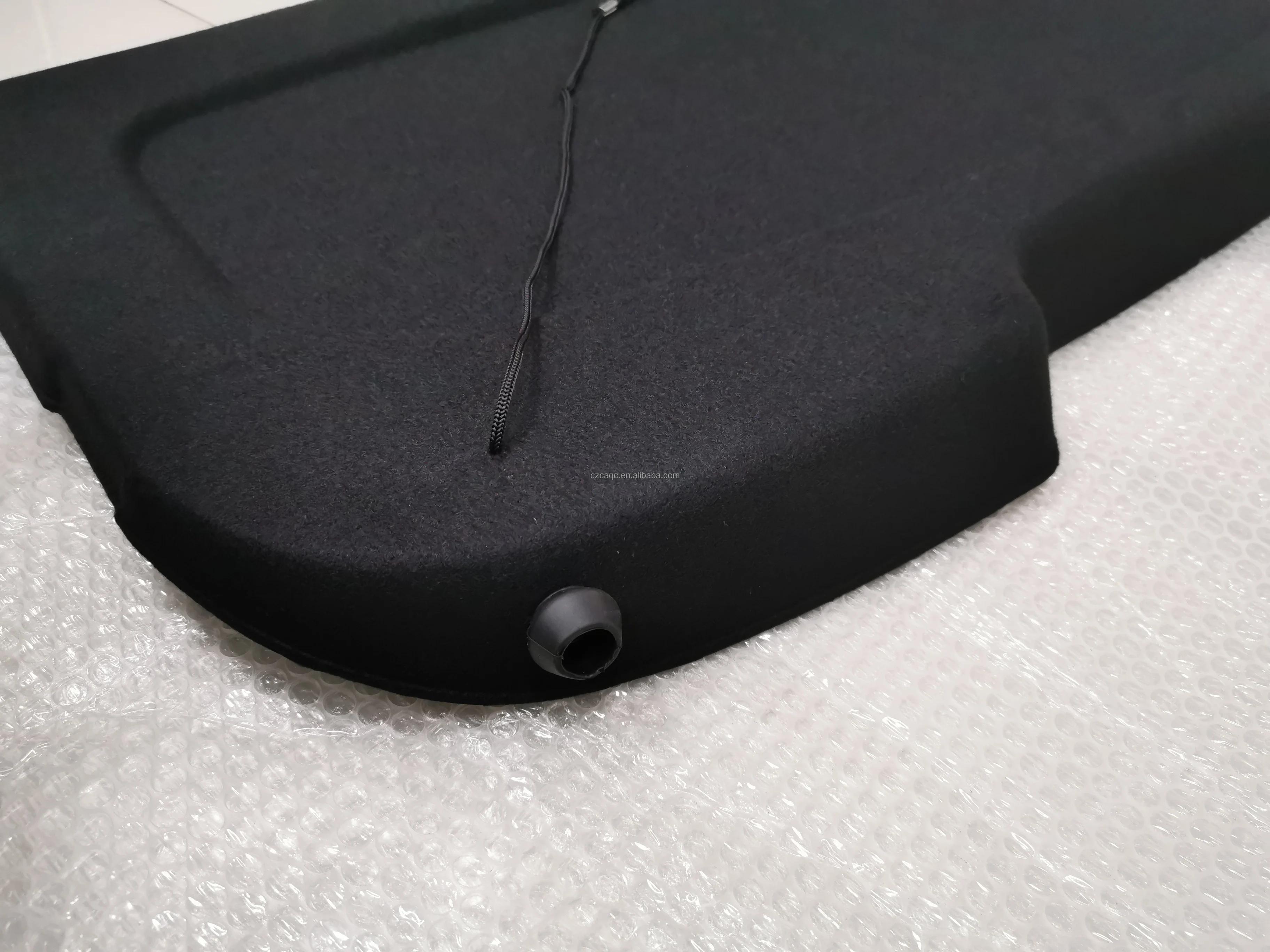 Compatible with 2011-2019 Ford Fiesta Hatchback Cargo Cover Board Black Non Retractable Rear Tonneau Shield Parcel Shelf Shade