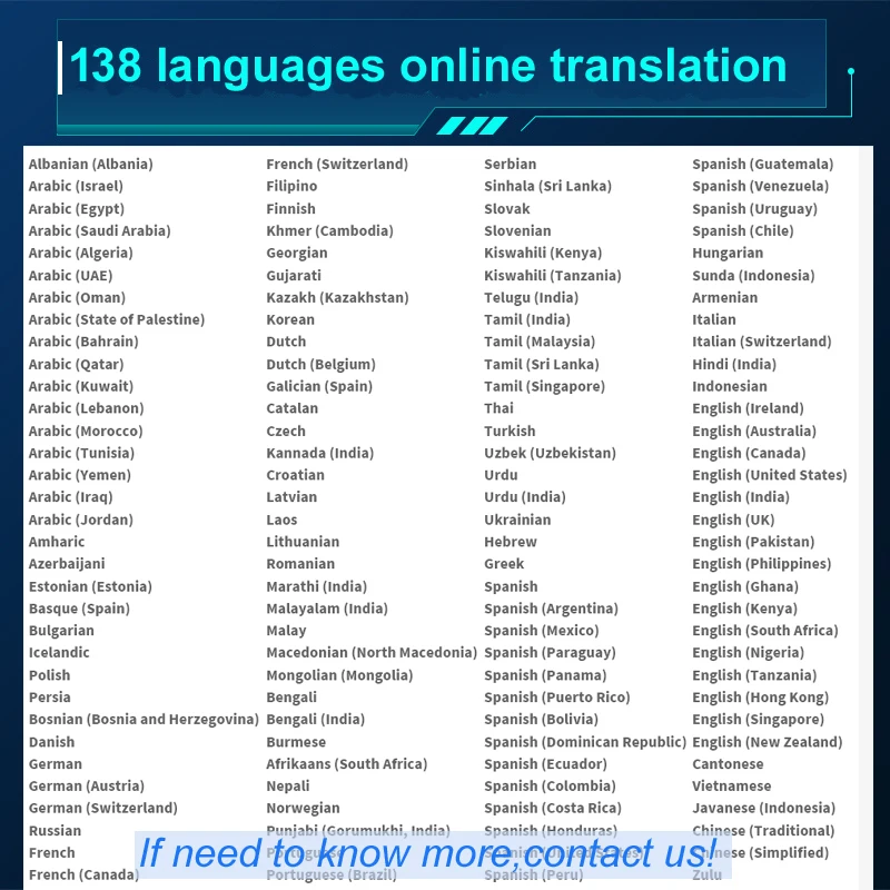 A10-2023 Best Language English Transtor Online Offline Photo Translate Portable Translator Device Support 4G Interpreter Device