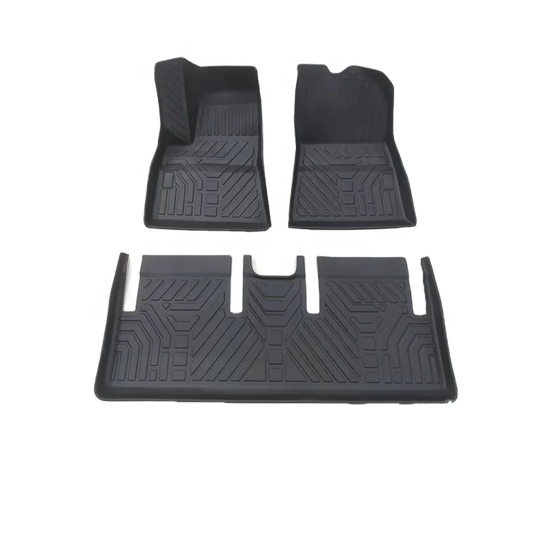 2024 New Design Auto Mat TPE Car Mat Hot Selling Hard Wearing TPE Car Floor Mats use for FIAT-500