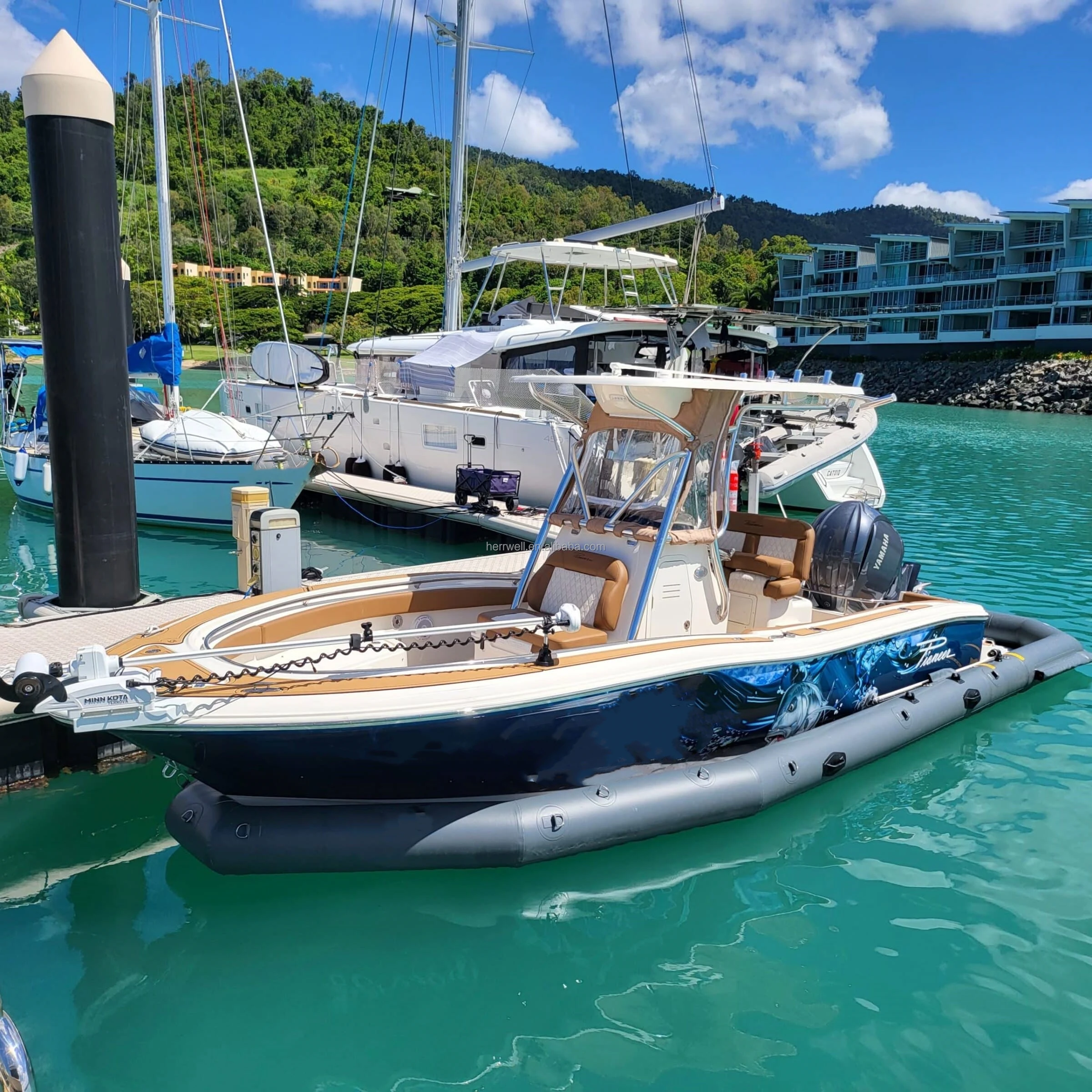 Inflatable Boat Lifts Air-dock Inflatable Boat Lift Floating Inflatable Dock