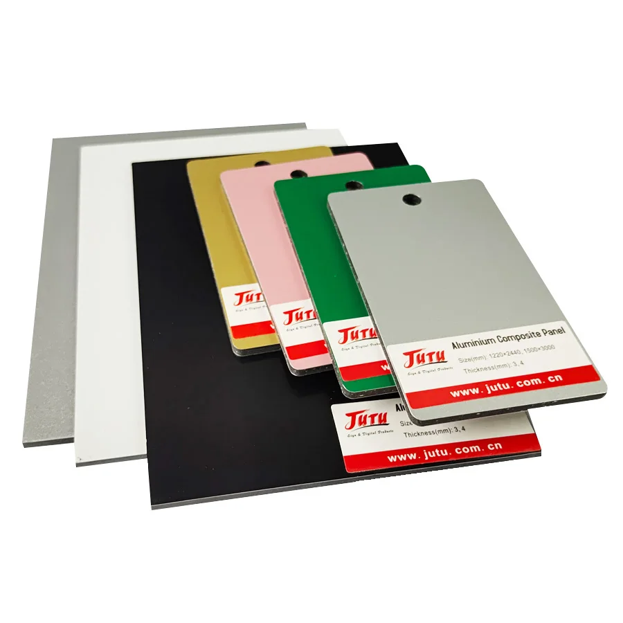 Огнеупорное украшение 3 мм 4 мм ACP ACM лист алюминиевая композитная панель