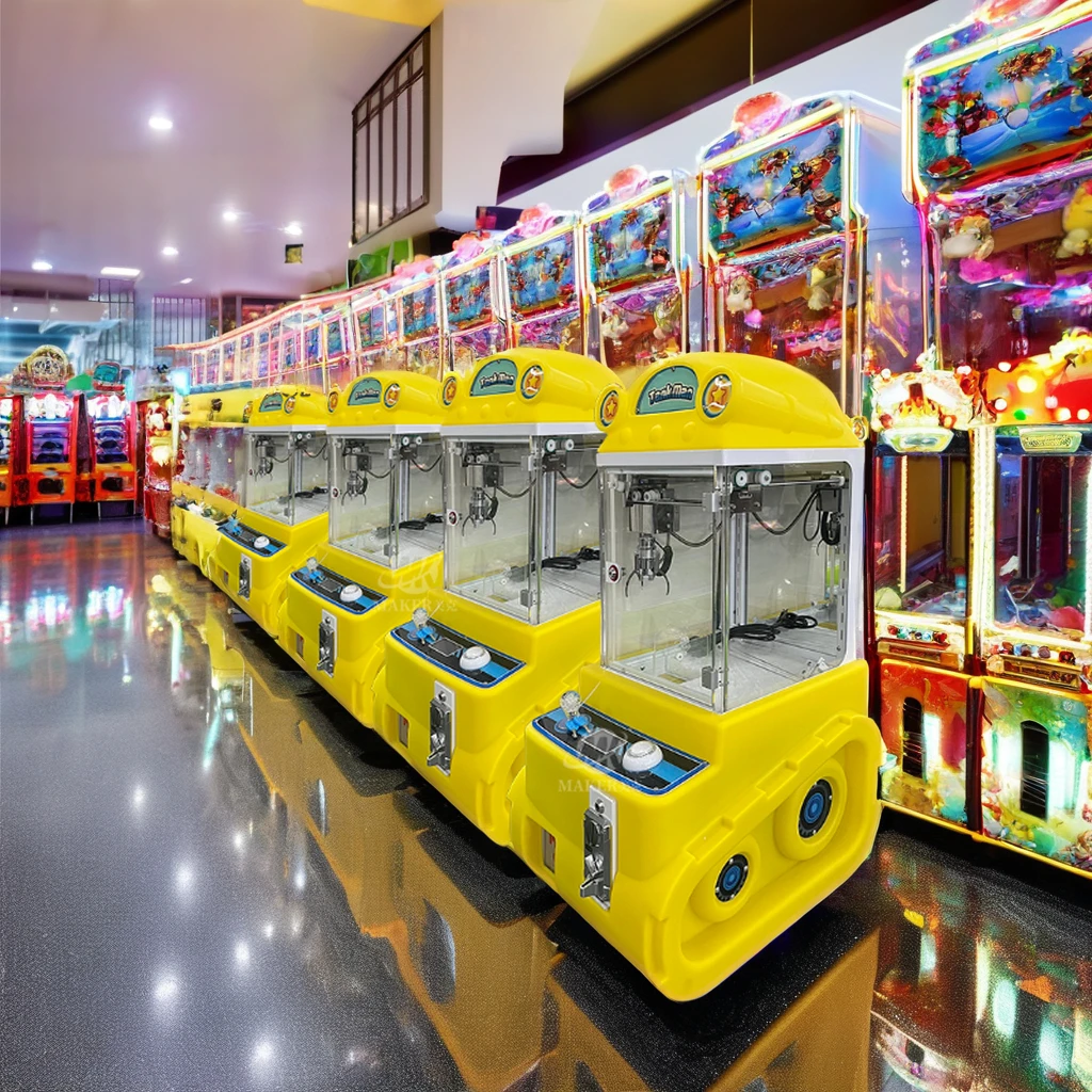 Cheap Doll Toy Machine Playground Arcade Game Center Crane Claw Machine Coin Operated Mini Claw Crane Machine For Sale