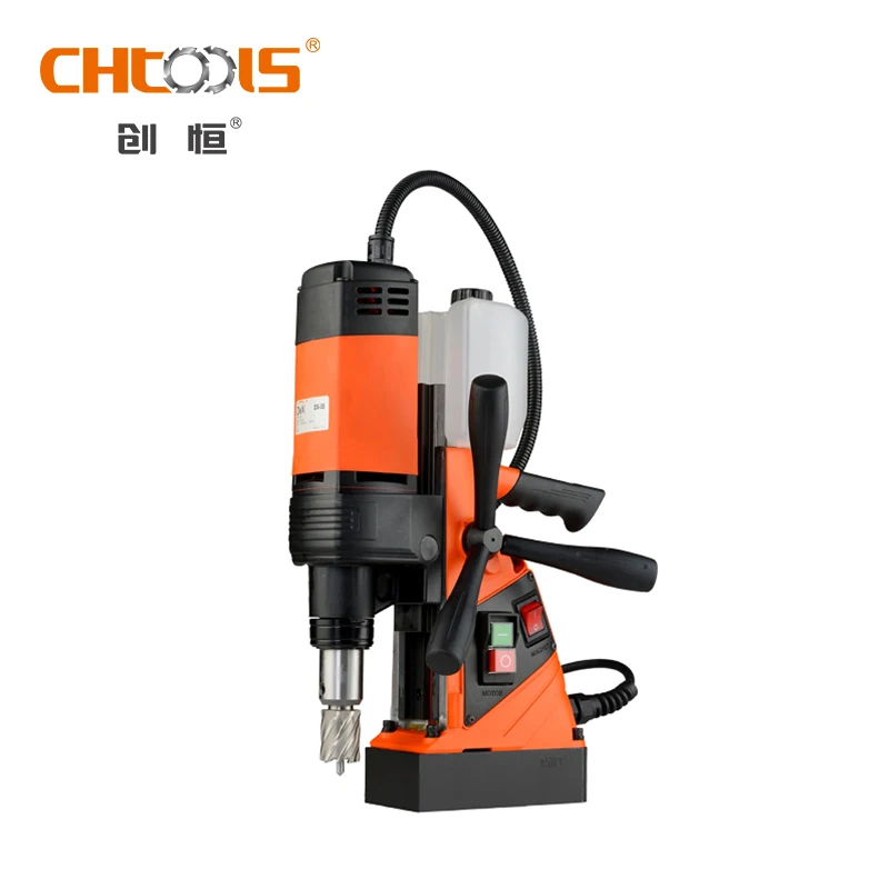 Portable magnetic drill magnetic base stand drill machine
