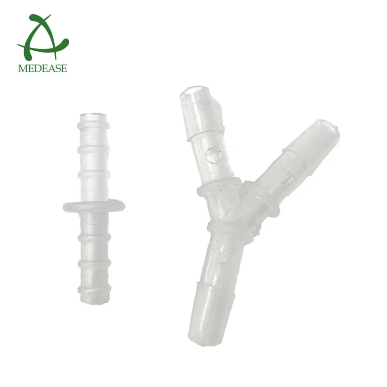 Nasal Oxygen Tube  O2 Tubing Swivel Y for Oxygen Supply Tubing Adapter Straight Nipple Oxygen Connectors Christmas Tree