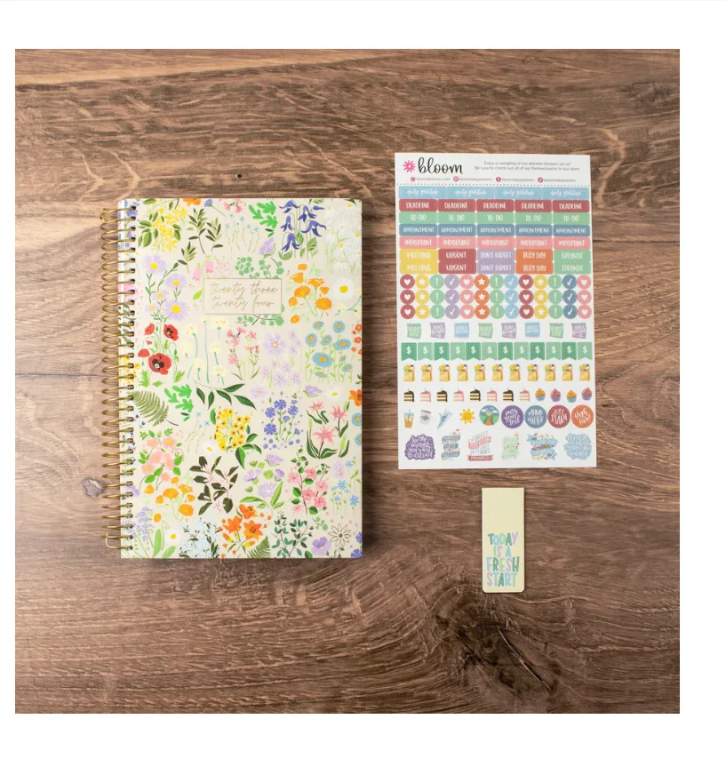 Customizable Cheap Spiral-bound Notebook Personalized Cardboard Paper for Writing Offset Printing Newsprint Binding