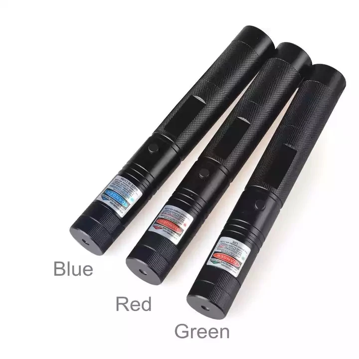 Green Laser Pointer 2000 Meter Long Range High Power Flashlight Rechargeable Pointer for USB with Star head Adjustable Focus