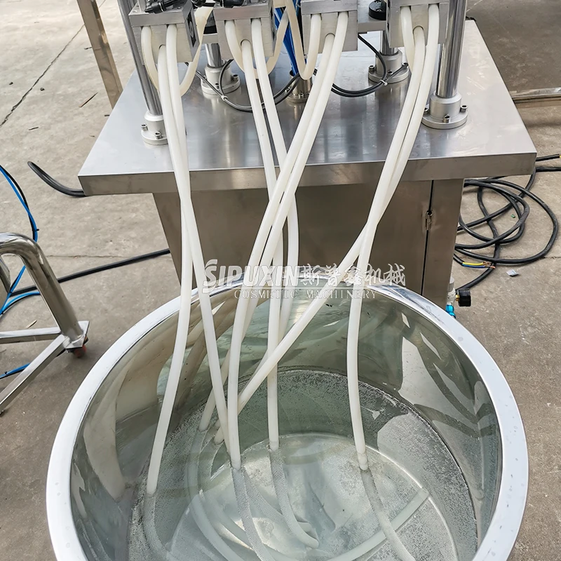 OEM Manufacturer Liquid Filler Automatic Vacuum Filling Perfume Making Machine