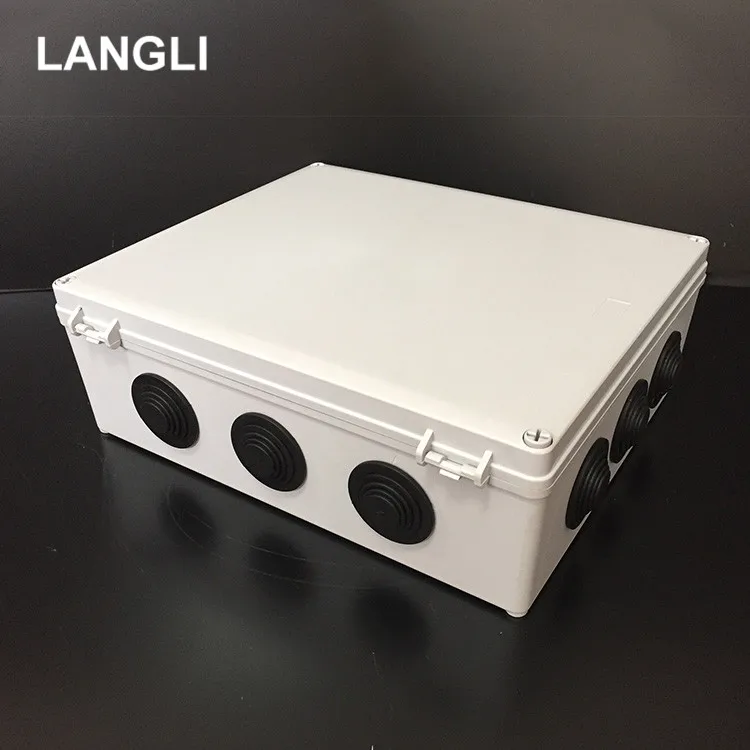 Plastic enclosures ip68 underground waterproof electrical plastic junction box