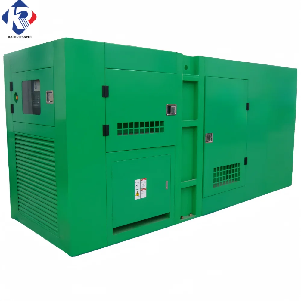 Электрические Дизель-генераторные установки Kairui 315kva 252kw Silent Type 50 Гц 3P для резервного питания