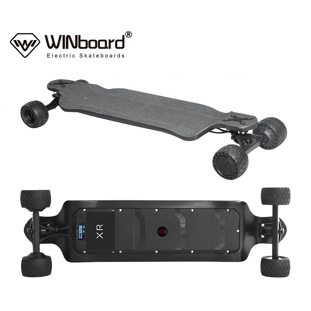 WINboard Fast Off Road Cheap 4 Wheel Long Electric Board For Adult