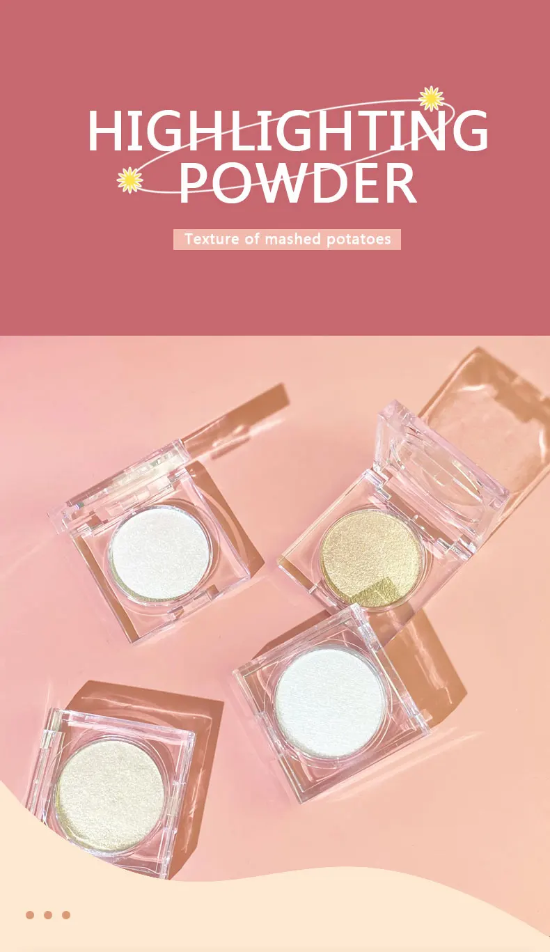 Popular Pearlescent Shiny Bright Eye Cream High Pigment Smooth Eye Shadow Palette 4 Colors Vegan Face Eye Shadow Cream