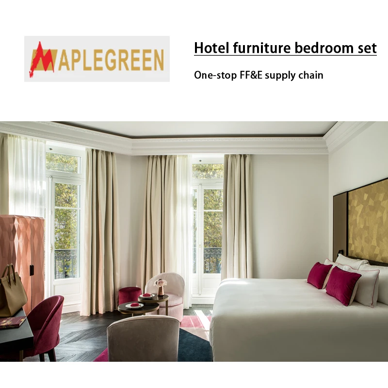 Wholesale Hilton 5 star bed room furniture modern hotel furniture design sevice for sale