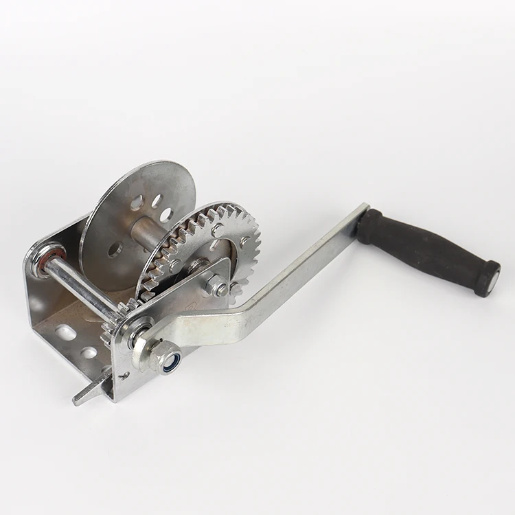 
High Quality 1800lbs*10m 600lbs 1200lbs Cargo Handling Hand Winch For Poland 