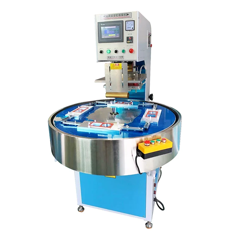 High Speed Ultrasonic PVC PET Blister Heat Sealing Automatic High Frequency Welding Machine for Carded Packaging