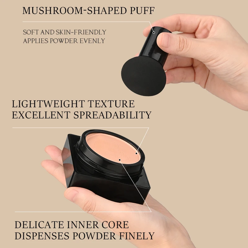 OEM KORMESIC Concealer Waterproof Whitening Air Cushion Foundation  BRIGHTENING LONG LASTING CUSHION-IVORY WHITE