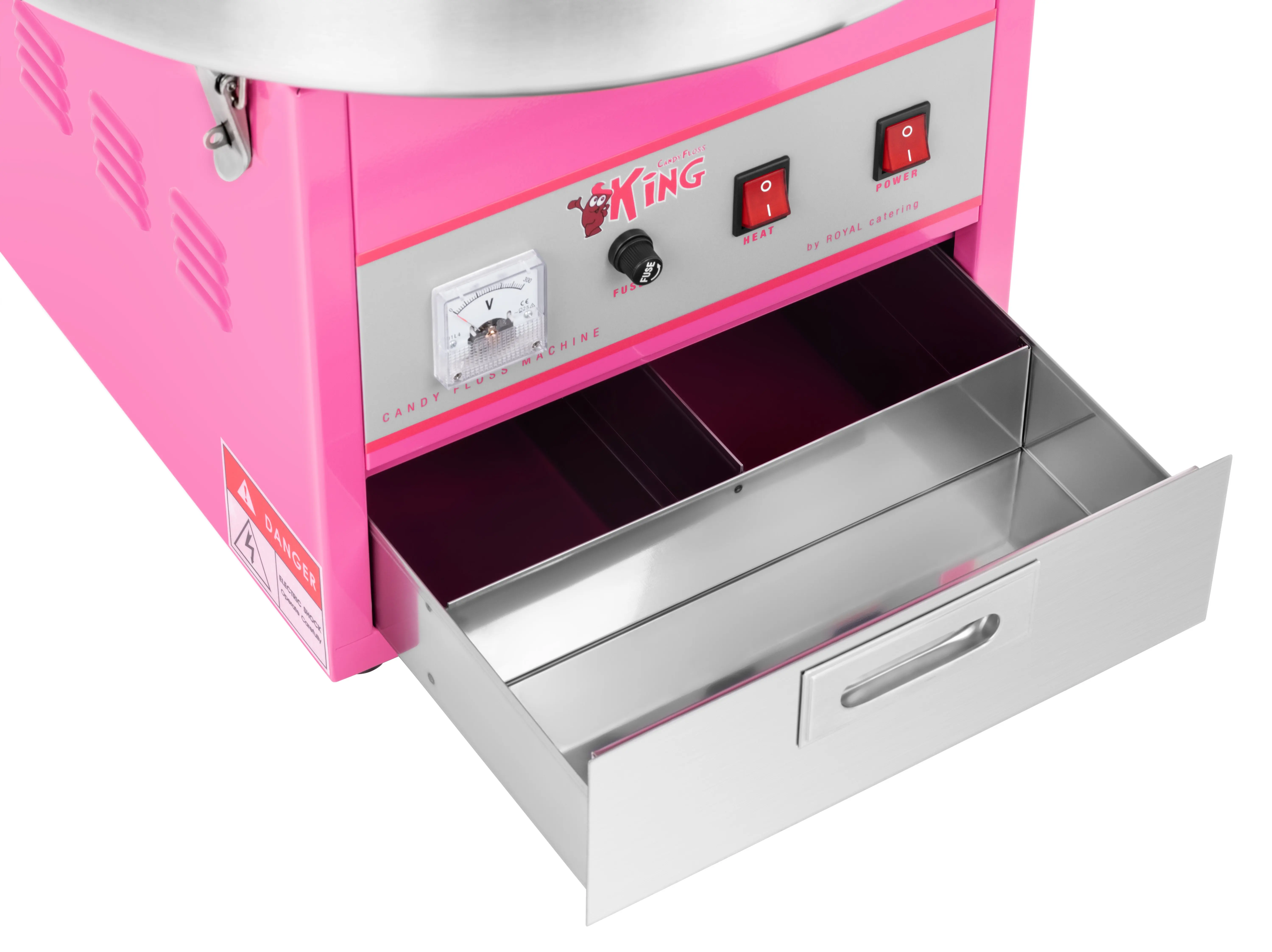 Professional Equipment with CE 30-60 sec per Portion Gearbox Made Entirely of Metal Cover and Tools Included Sugar Candy Machine
