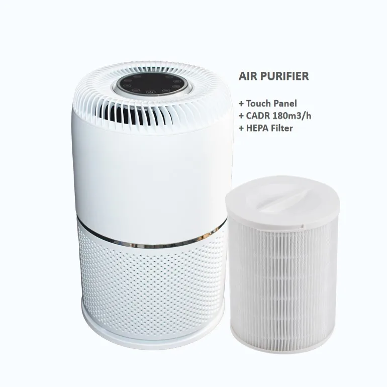 Factory price air Cleaner HEPA filter New air ventilation portable home Air Purifier with UV