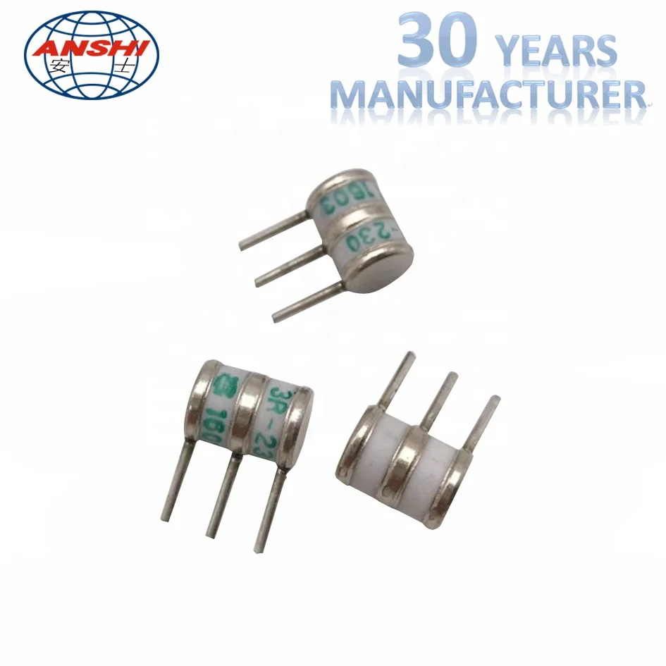 ANSHI 3 pole Gas Discharge Tube Used in Protection Magazine