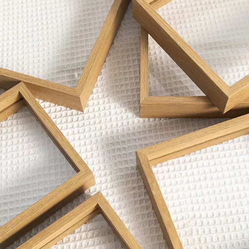 Factory Outlet Natural Wooden Photo Frame Wood Crafts, Wooden Boxes, & Wall Signs Home Decor Frames Photo Albums Accessories