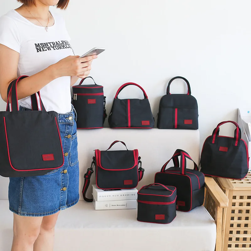 Fast Shipping High Quality Oxford Waterproof Box Food Outdoor Picnic Lunch Cooler Bag Insulated