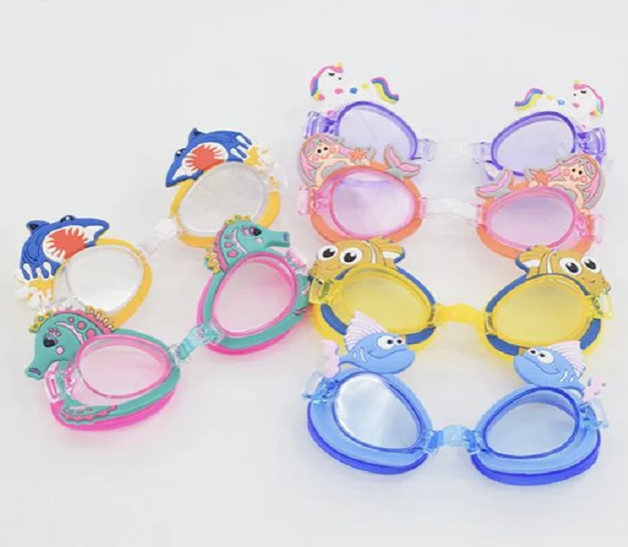 Kids Googles Funny Adjustable Nose Swimming Goggles For Children
