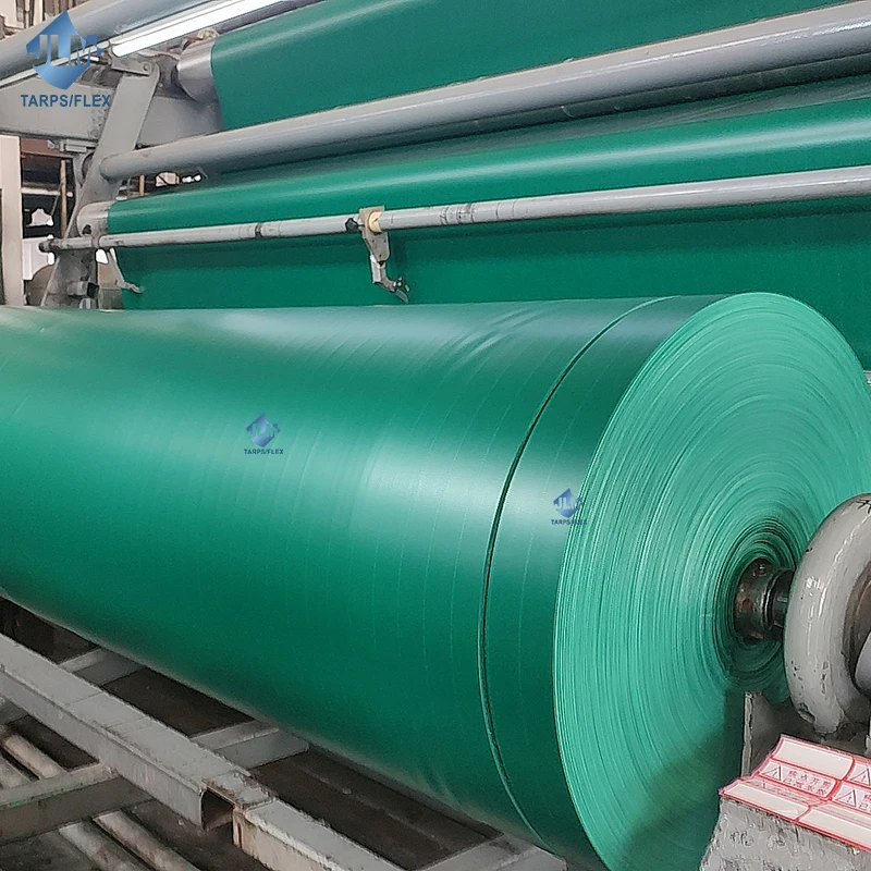 Jinlong Fireproof Welding Tarpaulin Material Waterproof Pvc Polyester