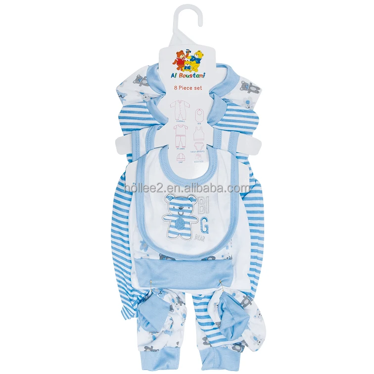 2024 hot sale baby clothes high quality wholesale cheap price baby care products newborn baby clothes set 8 in 1