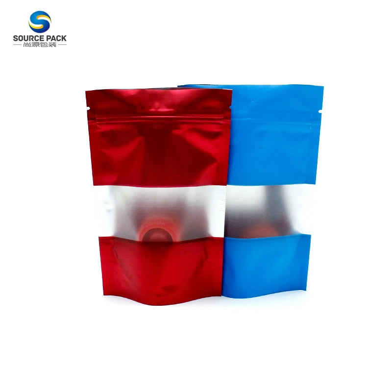  Printed Doypack Zip Lock Plastic Resealable Bag Zipper Stand Up Pouch Smell Proof Custom Ziplock Mylar Packaging for