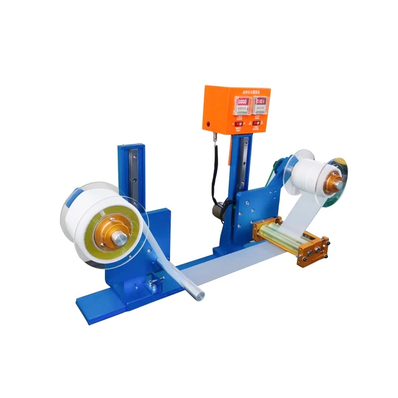 Directly Supplied from Manufacturer Ultrasonic Automatic Film Rolling Machine Universal Version New Condition 220V PVC PPC
