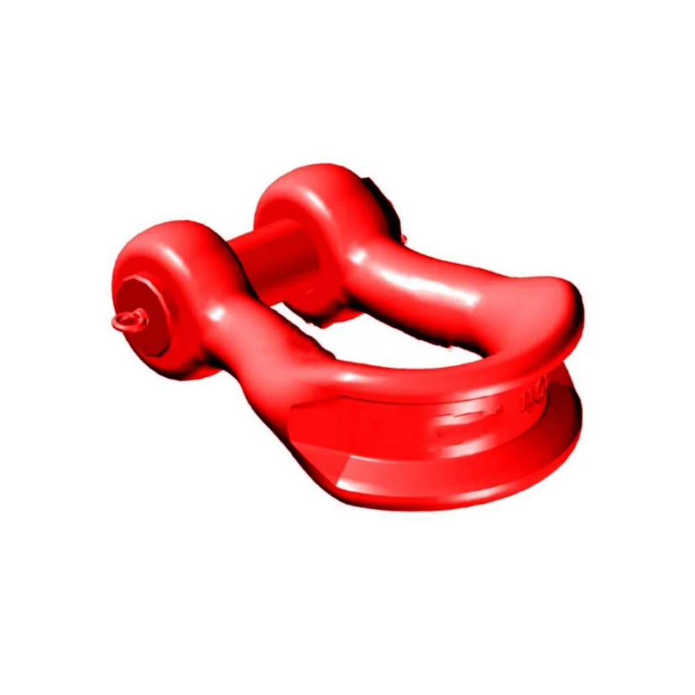 OEM Alloy Steel Bolt Type Wide Body Shackle for Synthetic Web Slings