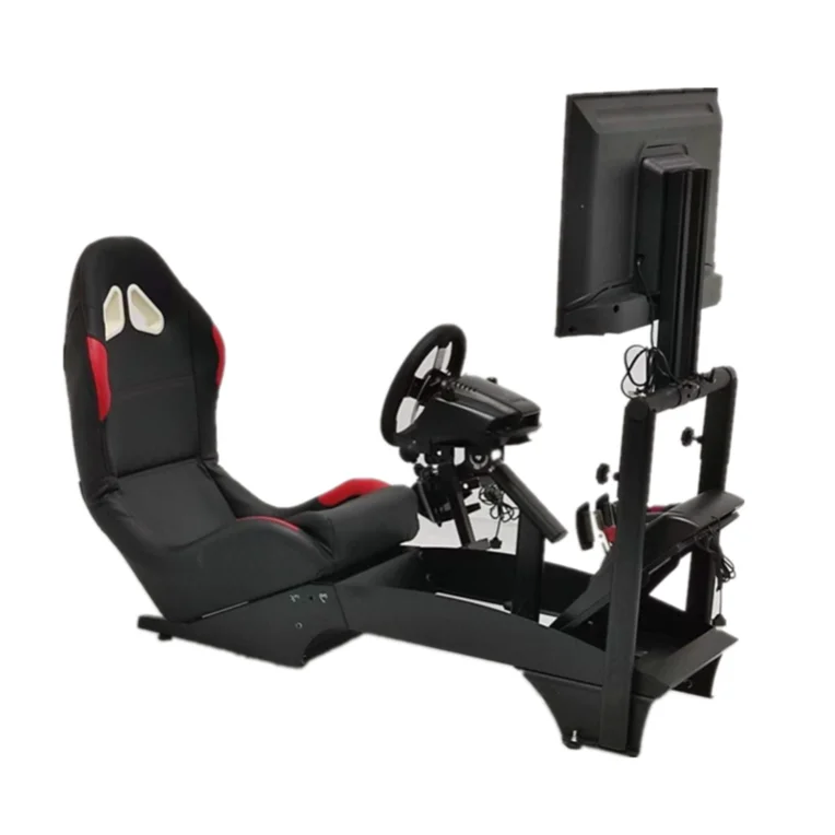 Indoor equipment sport sim racing cockpit car game simulator VR racing gaming simulator racing chair cockpit for sale