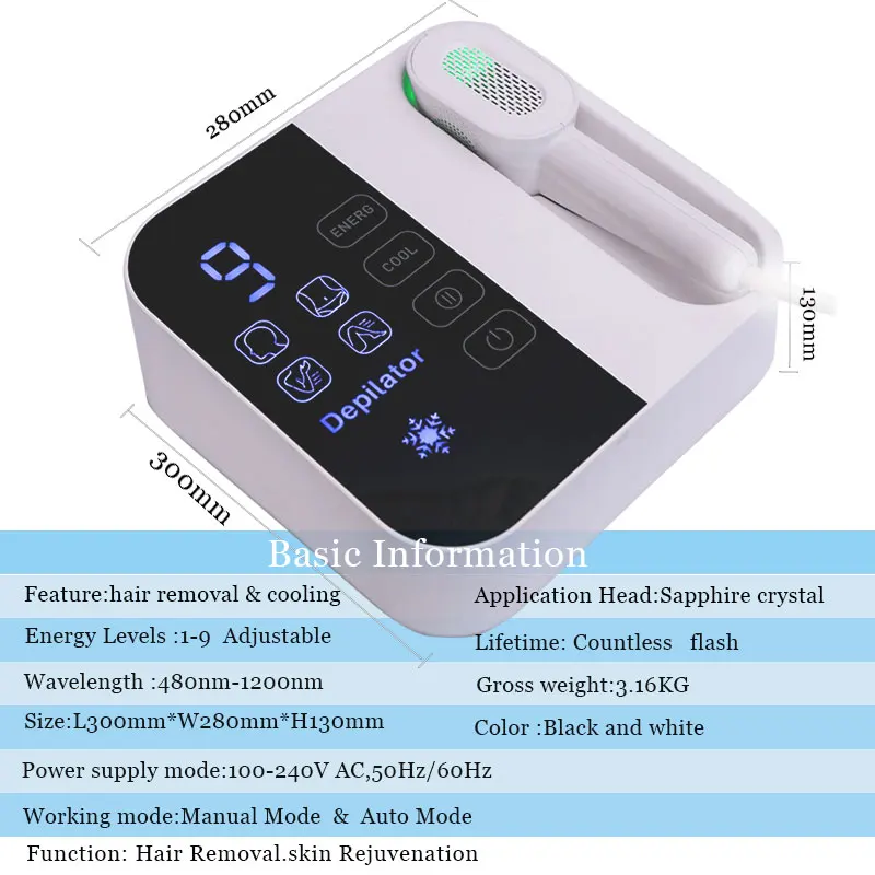 Trending Products 2024 New Arrivals Flashes Home Use Ipl Machine Most Popular Laser Hair Removal Ipl Hair Removal