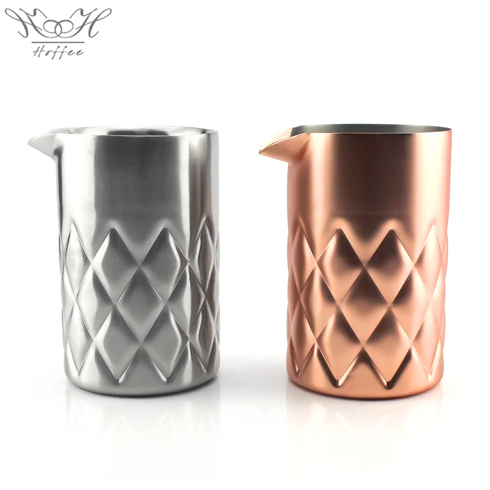 Барный инструмент из нержавеющей стали с двойной стенкой, 550 мл, коктейльное смешивание, стеклянный шейкер