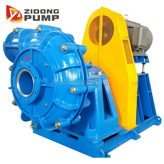anti-abrasion minerals equipment ore pulp slurry pump