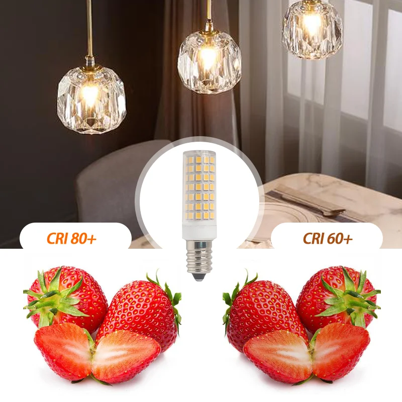 Free 85-265v Energy Saving Dimmable Led Bulb Manufacturer Wholesale 9w Flicker G4 G9 E14 E12 AC LED Ceramic Lamp Beads 20 - 65